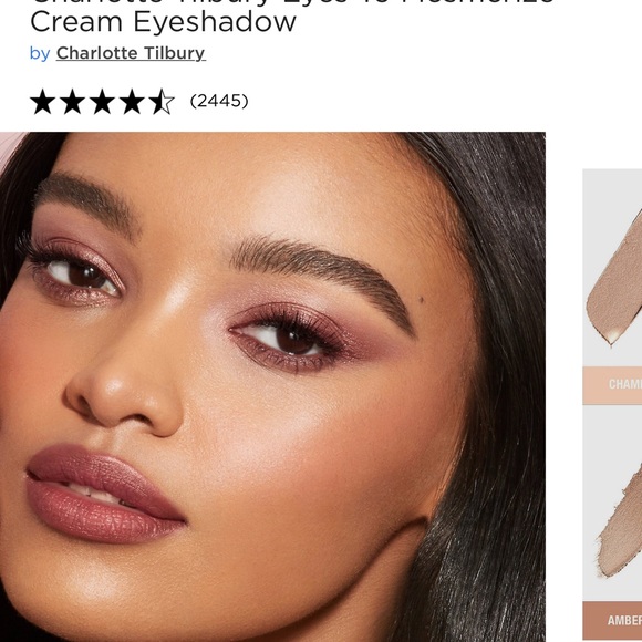Charlotte Tilbury's Eyes To Mesmerize Cream Eyeshadow set of 2